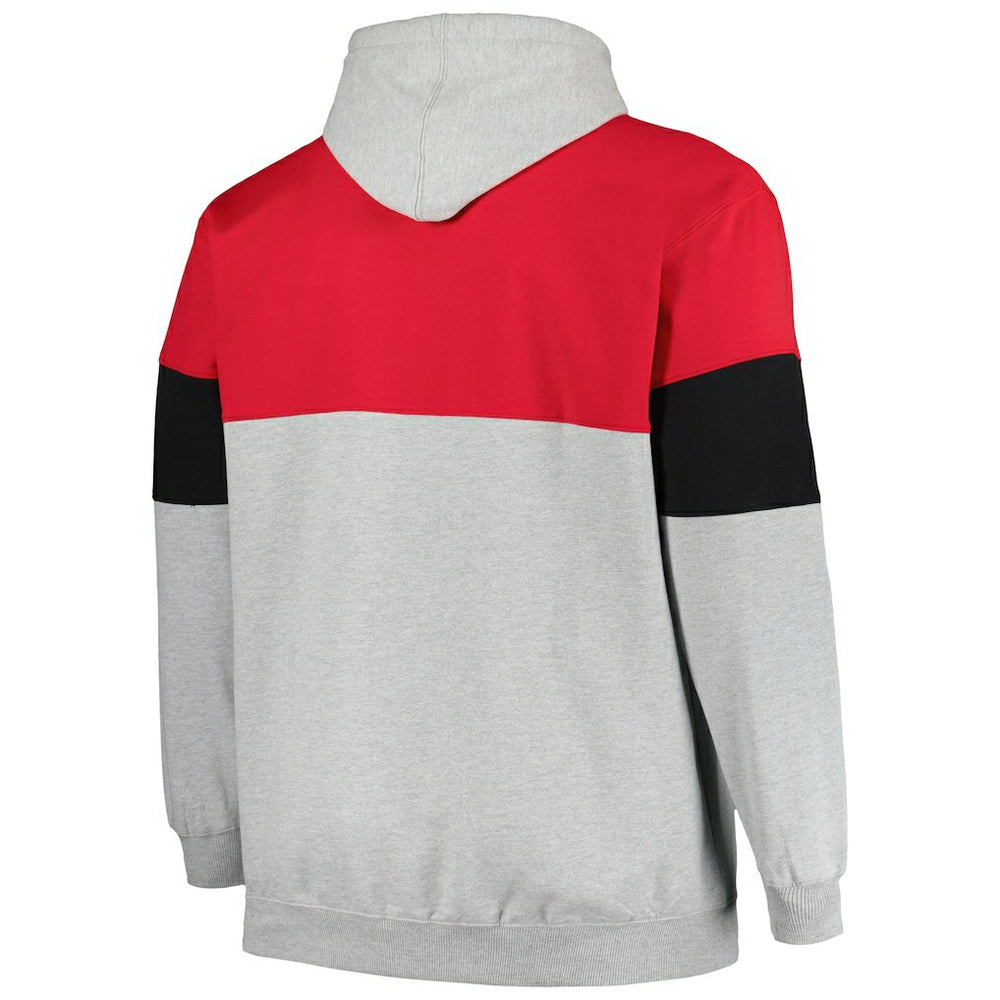 Red/Black Chicago Bulls Big & Tall Pullover Hoodie sale | NBA