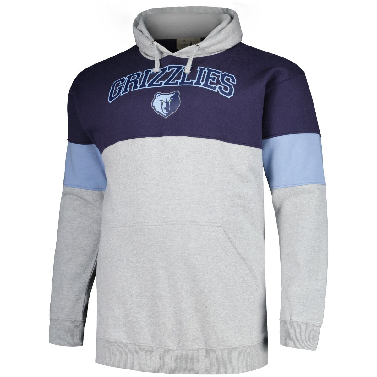 Navy/Light Blue Memphis Grizzlies Big & Tall Pullover Hoodie | NBA