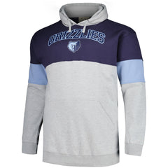 Navy/Light Blue Memphis Grizzlies Big & Tall Pullover Hoodie | NBA