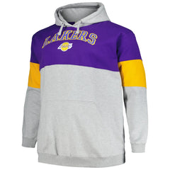 Purple/Gold Los Angeles Lakers Big & Tall Pullover Hoodie | NBA