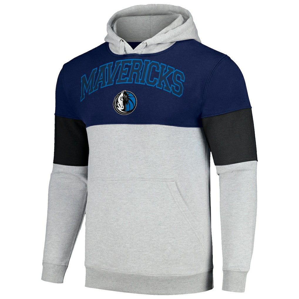 Navy/Black Dallas Mavericks Big & Tall Pullover Hoodie sale | NBA