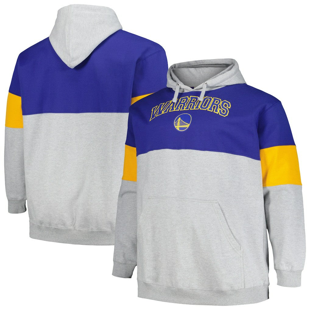 Royal/Gold Golden State Warriors Big & Tall Pullover Hoodie sale | NBA