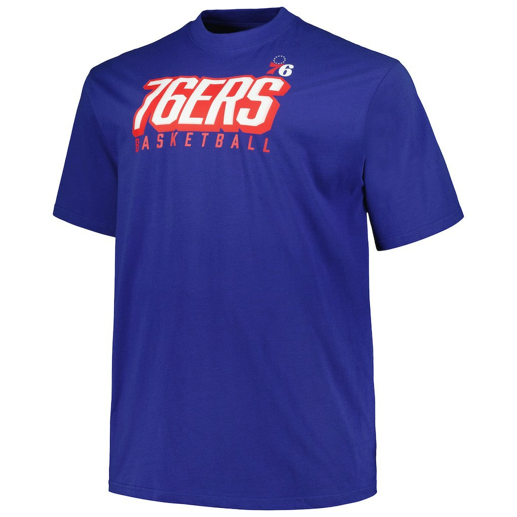 Royal/Red Philadelphia 76ers Big & Tall Short Sleeve & Long Sleeve T-Shirt Set | NBA