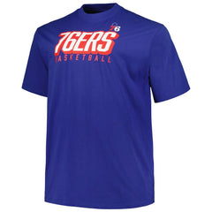 Royal/Red Philadelphia 76ers Big & Tall Short Sleeve & Long Sleeve T-Shirt Set | NBA
