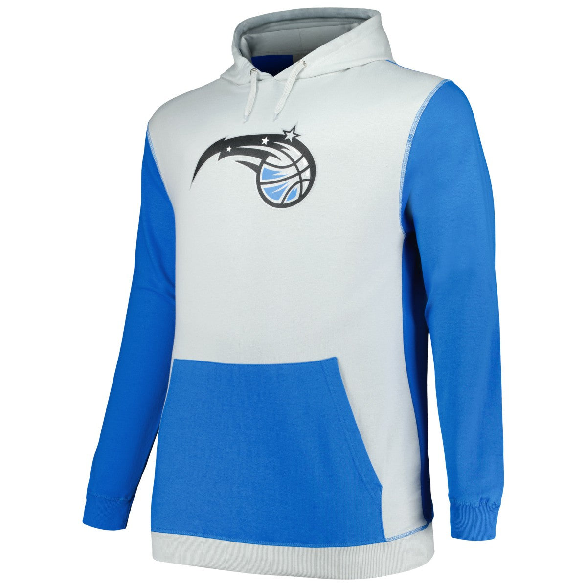 Blue/Silver Orlando Magic Big & Tall Primary Arctic Pullover Hoodie | NBA