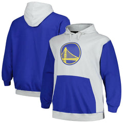 Royal/Silver Golden State Warriors Big & Tall Primary Arctic Pullover Hoodie sale | NBA