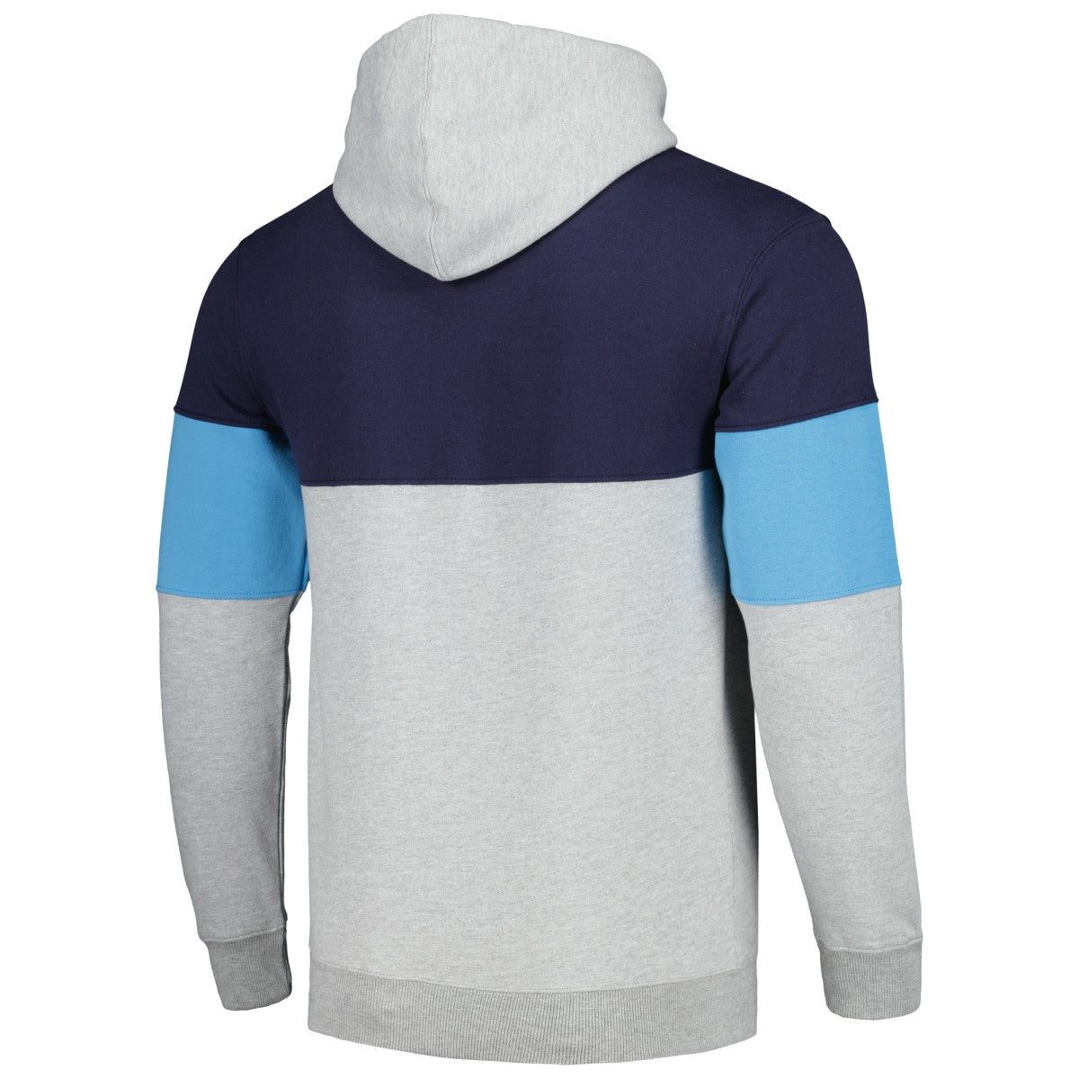 Navy Memphis Grizzlies Contrast Pieced Pullover Hoodie | NBA