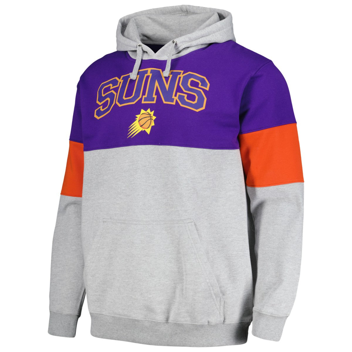 Purple Phoenix Suns Contrast Pieced Pullover Hoodie | NBA