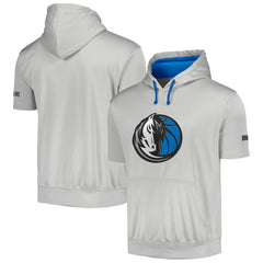 Silver Dallas Mavericks Big & Tall Logo Pullover Hoodie sale | NBA