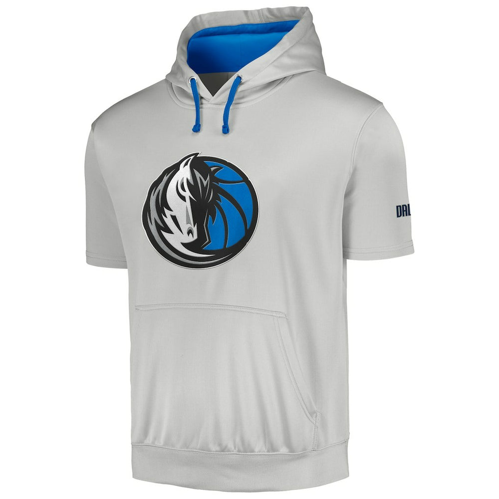 Silver Dallas Mavericks Big & Tall Logo Pullover Hoodie sale | NBA