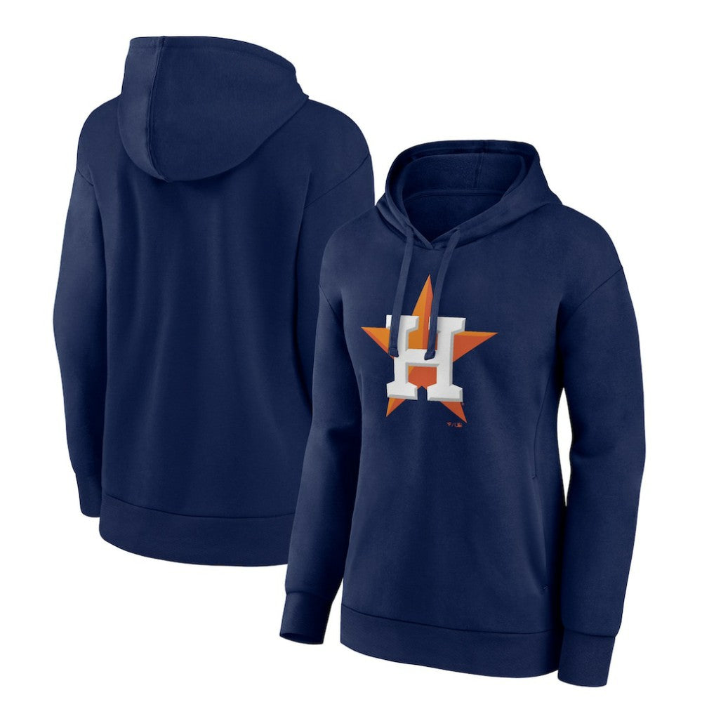 Houston Astros Fanatics Women's Logo Pullover Hoodie - MLB Hoodies
