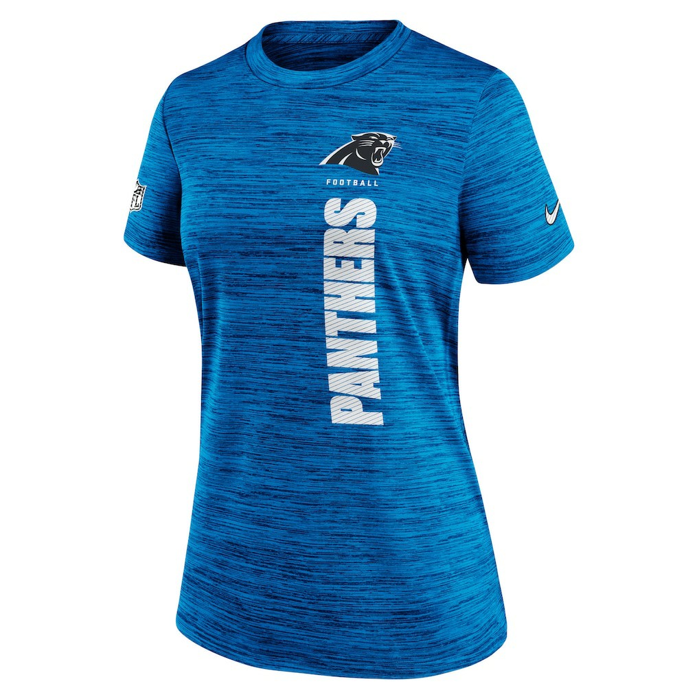 Carolina Panthers Women's Sideline Velocity Dri-FIT T-Shirt | NFL On sale