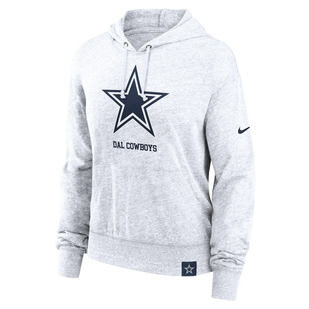 Dallas Cowboys Women's Gym Vintage Logo Pullover Hoodie | NFL Near me