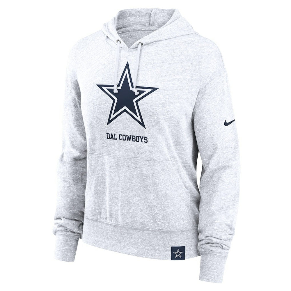 Dallas Cowboys Women's Gym Vintage Logo Pullover Hoodie | NFL Near me