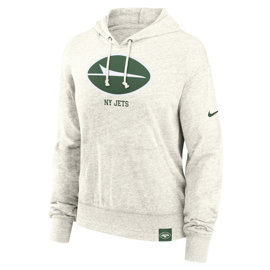 New York Jets Women's Gym Vintage Logo Pullover Hoodie | NFL US