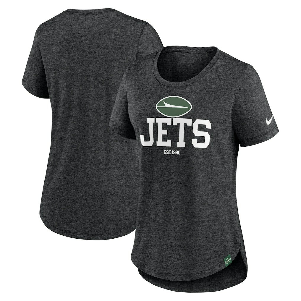 New York Jets Women's Fashion Tri-Blend T-Shirt | NFL US