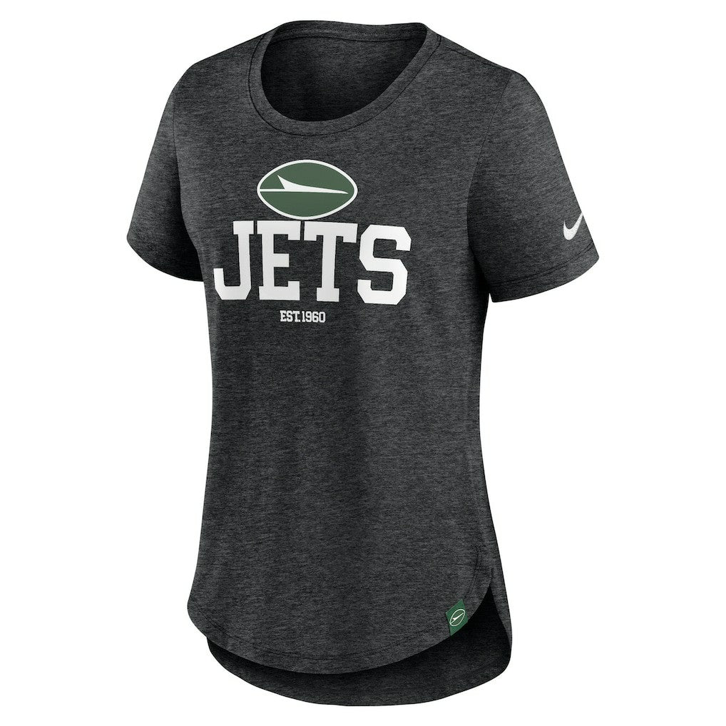 New York Jets Women's Fashion Tri-Blend T-Shirt | NFL US