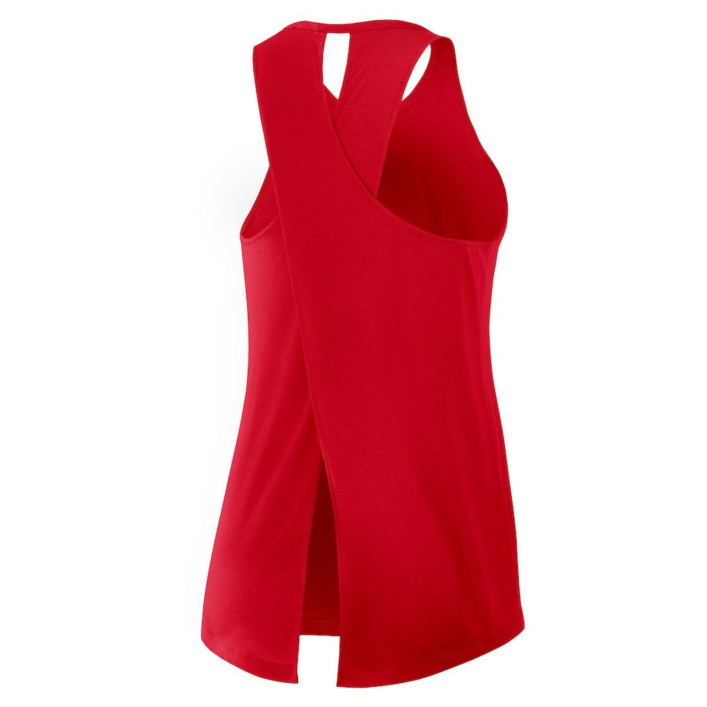 Kansas City Chiefs Women's Open-Back Crisscross Dri-FIT Tank Top | NFL Near me