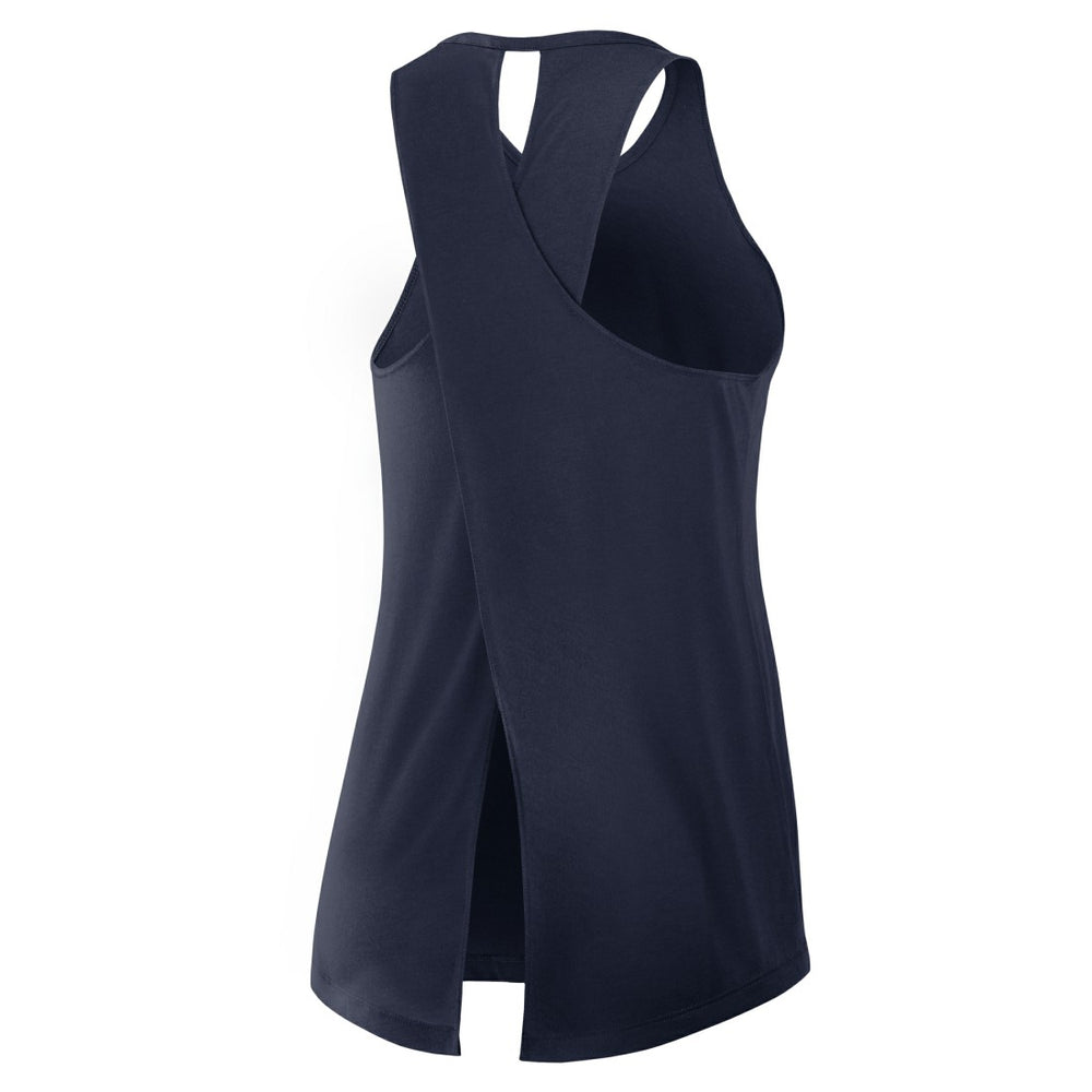 Tennessee Titans Women's Open-Back Crisscross Dri-FIT Tank Top | NFL Outlet