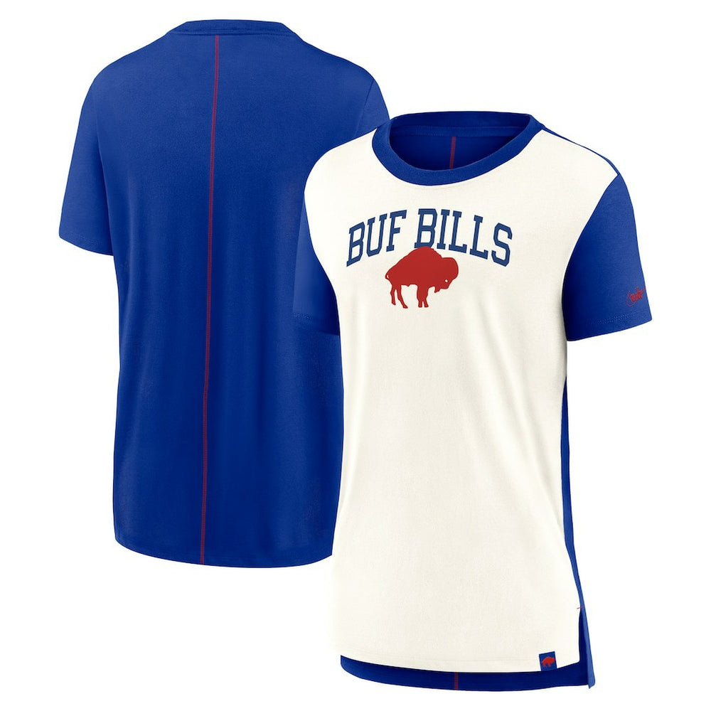 Buffalo Bills Women's Wordmark Tri-Blend T-Shirt | NFL Discount