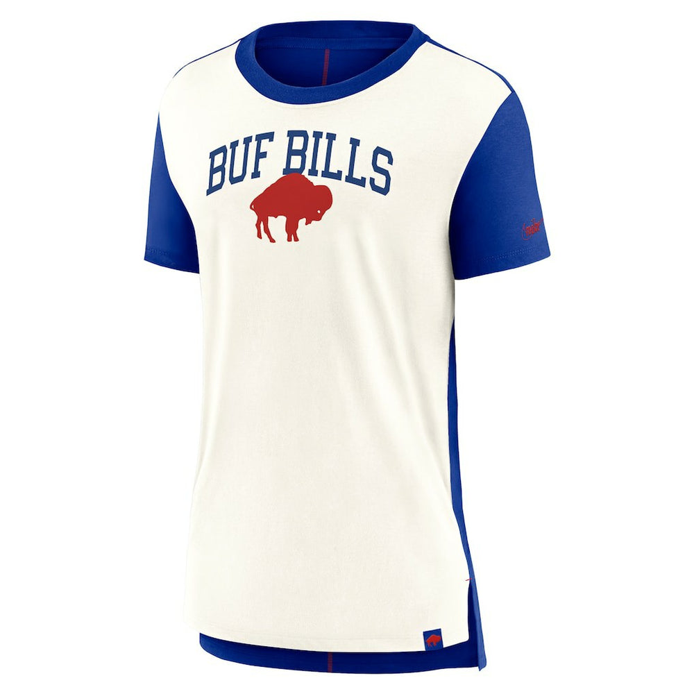 Buffalo Bills Women's Wordmark Tri-Blend T-Shirt | NFL Discount