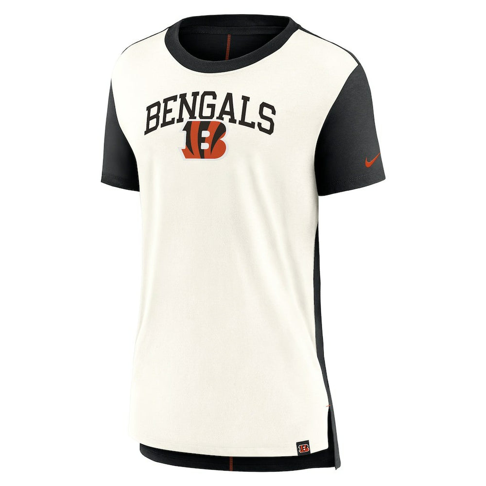 Cincinnati Bengals Women's Wordmark Tri-Blend T-Shirt | NFL Hot