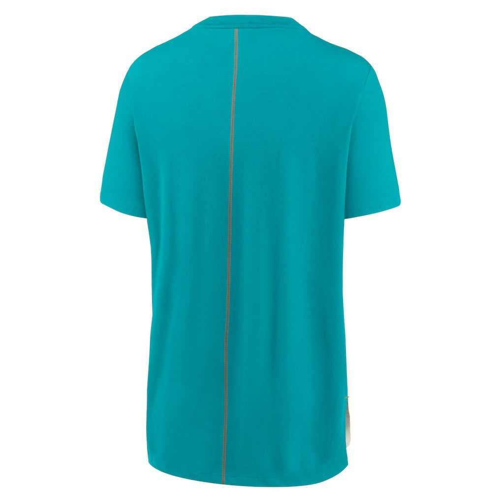 Miami Dolphins Women's Wordmark Tri-Blend T-Shirt | NFL New