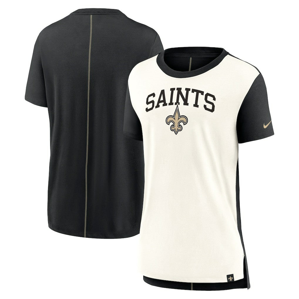 New Orleans Saints Women's Wordmark Tri-Blend T-Shirt | NFL Hot