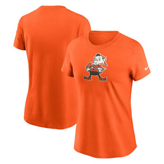 Cleveland Browns Women's Throwback Primary Logo T-Shirt | NFL Near me