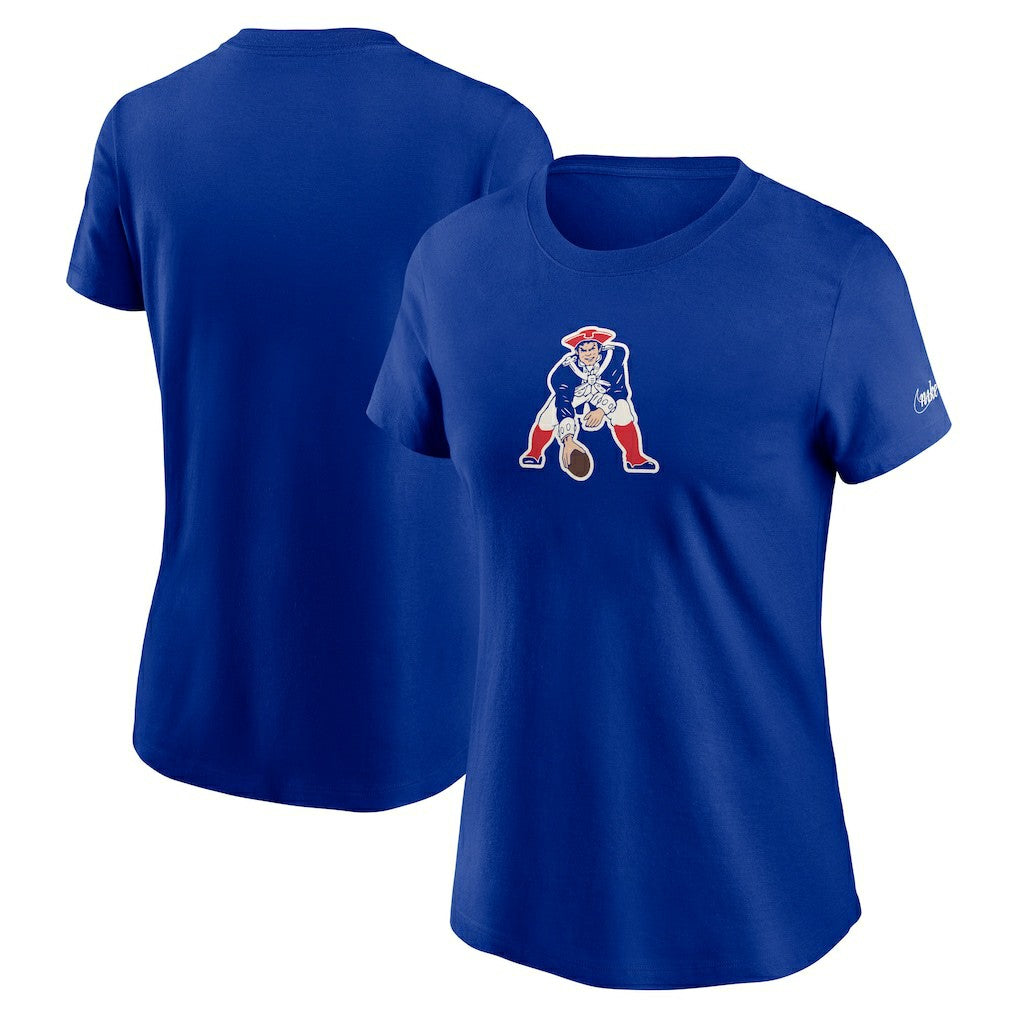 New England Patriots Women's Throwback Primary Logo T-Shirt | NFL On sale