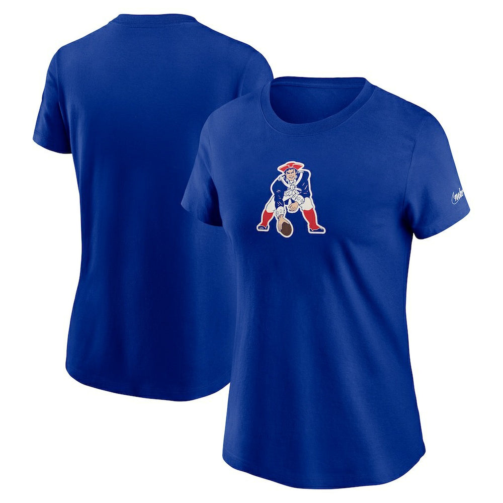 New England Patriots Women's Throwback Primary Logo T-Shirt | NFL On sale