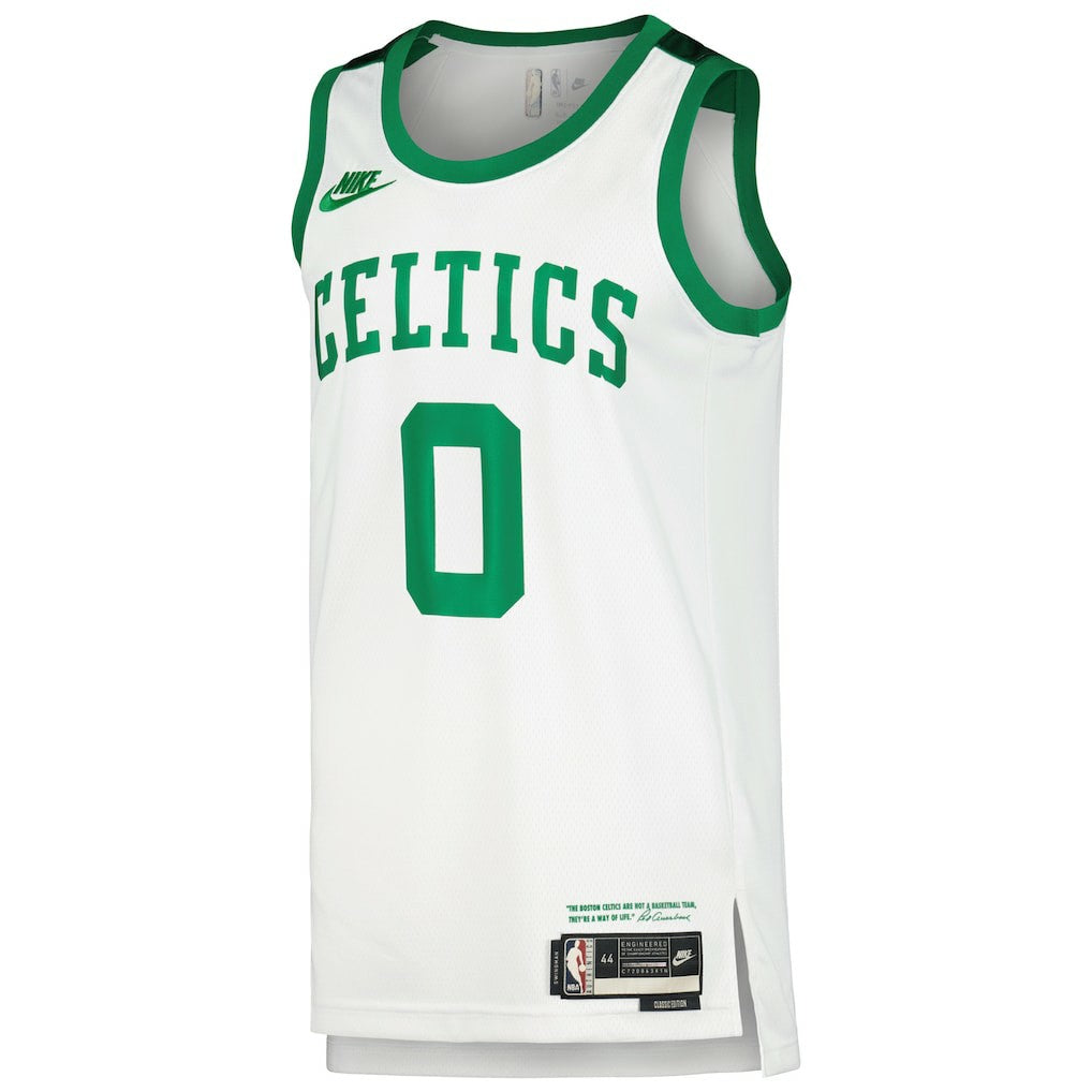 White Jayson Tatum Boston Celtics Swingman Player Jersey | NBA