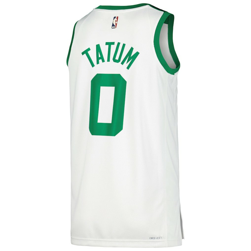 White Jayson Tatum Boston Celtics Swingman Player Jersey | NBA
