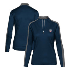 USMNT Levelwear Women's Quarter-Zip Pullover Top