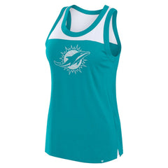 Miami Dolphins Women's Sequin Tank Top | NFL New