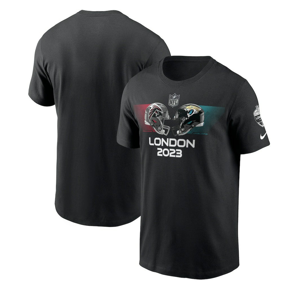Atlanta Falcons vs. Jacksonville Jaguars 2023 London Game Essential T-Shirt | NFL Hot