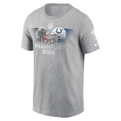 Indianapolis Colts New England Patriots vs.  2023 Frankfurt Game Essential T-Shirt | NFL US