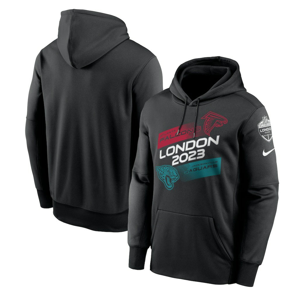 Atlanta Falcons vs. Jacksonville Jaguars 2023 London Game Pullover Hoodie | NFL New
