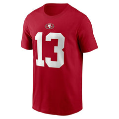 San Francisco 49ers Brock Purdy  Player Name & Number T-Shirt | NFL US