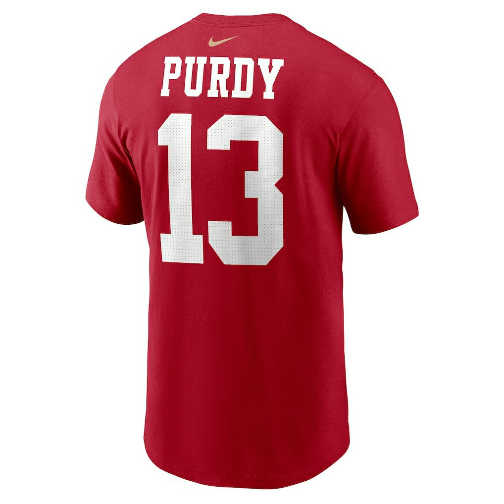 San Francisco 49ers Brock Purdy  Player Name & Number T-Shirt | NFL US