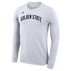 White Golden State Warriors Jordan Brand Unisex Statement Edition Legend Performance Long Sleeve T-Shirt sale | NBA