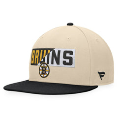 Boston Bruins Fanatics Goalaso Snapback Hat -  NHL Hats