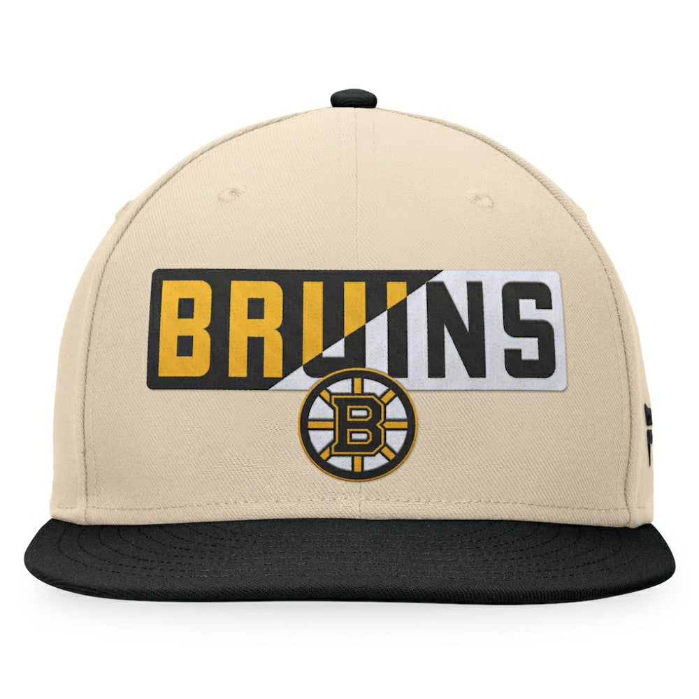 Boston Bruins Fanatics Goalaso Snapback Hat -  NHL Hats