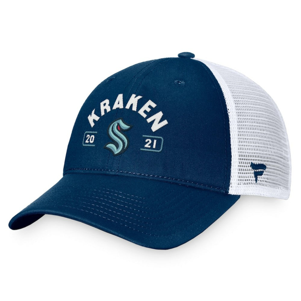 Seattle Kraken Fanatics Free Kick Trucker Adjustable Hat -  NHL Hats
