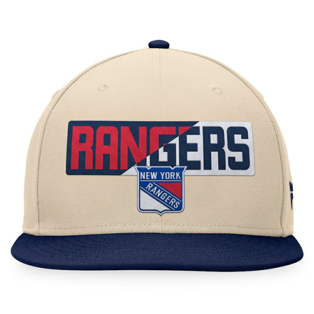 New York Rangers Fanatics Goalaso Snapback Hat -  NHL Hats