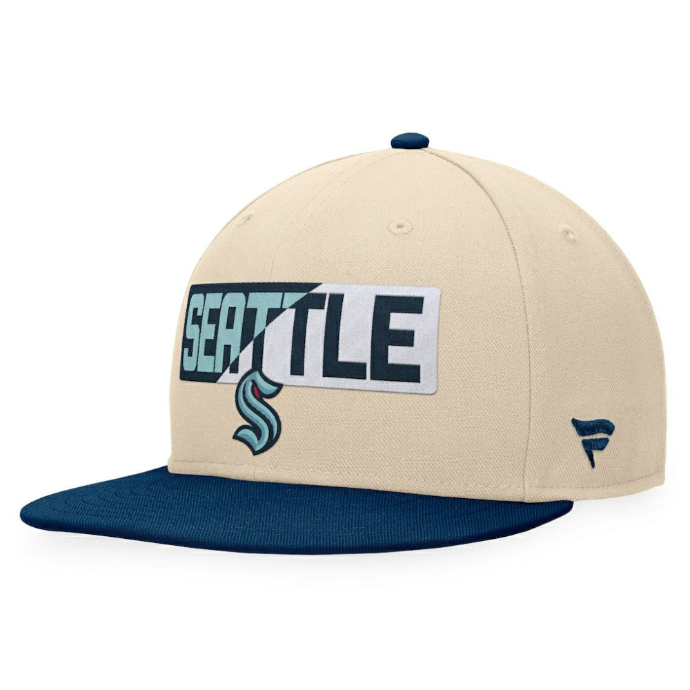 Seattle Kraken Fanatics Goalaso Snapback Hat -  NHL Hats
