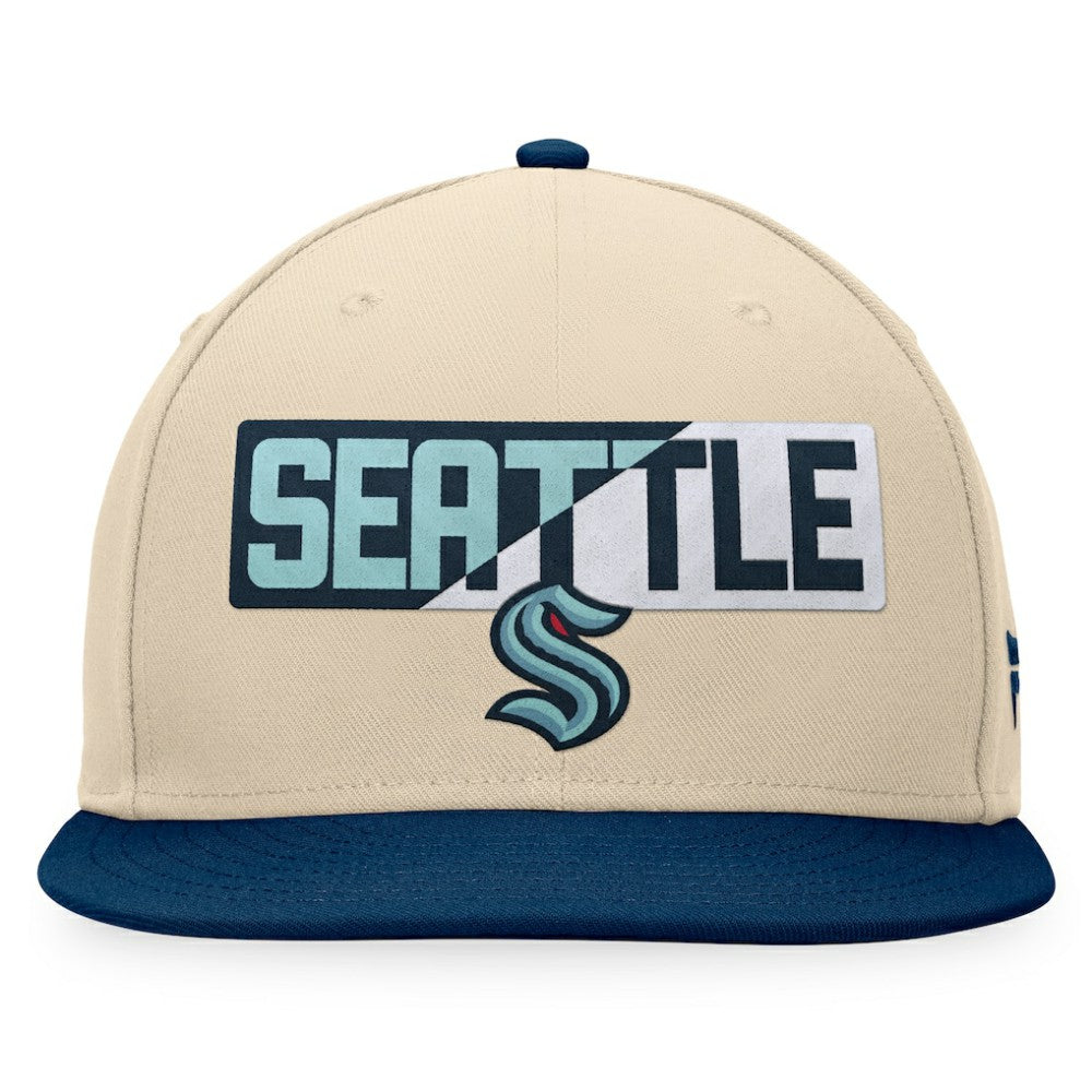 Seattle Kraken Fanatics Goalaso Snapback Hat -  NHL Hats