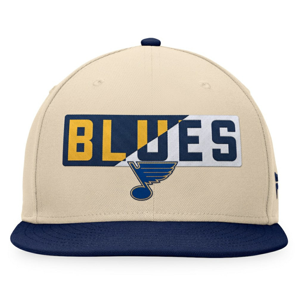 St. Louis Blues Fanatics Goalaso Snapback Hat -  NHL Hats