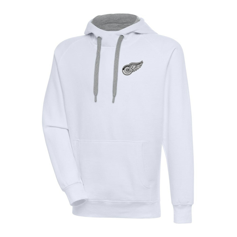 Detroit Red Wings Antigua Metallic Logo Victory Pullover Hoodie -  NHL Hoodies