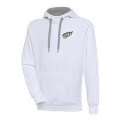 Detroit Red Wings Antigua Metallic Logo Victory Pullover Hoodie -  NHL Hoodies
